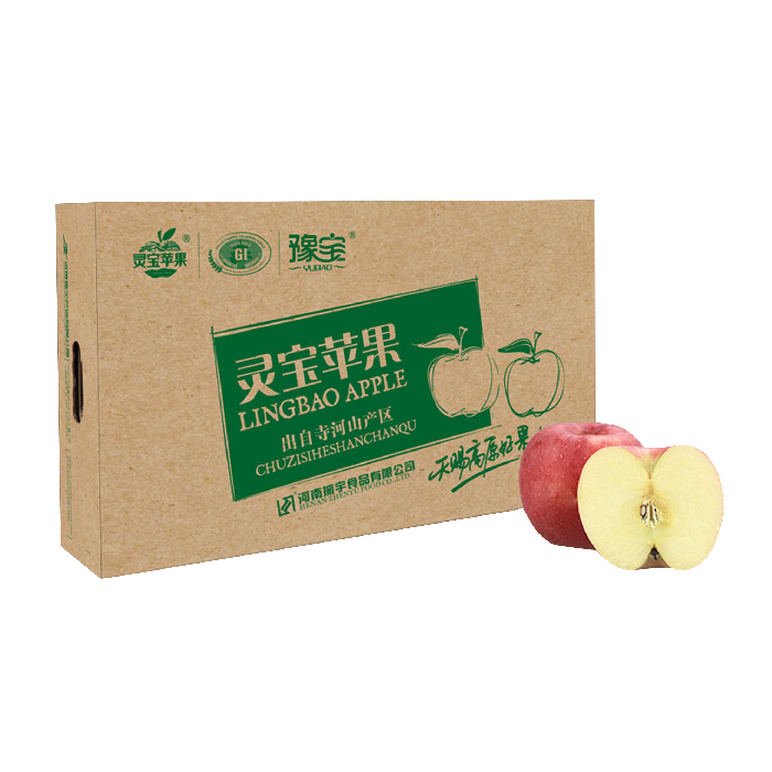 豫寶牛皮紙?zhí)O果禮盒